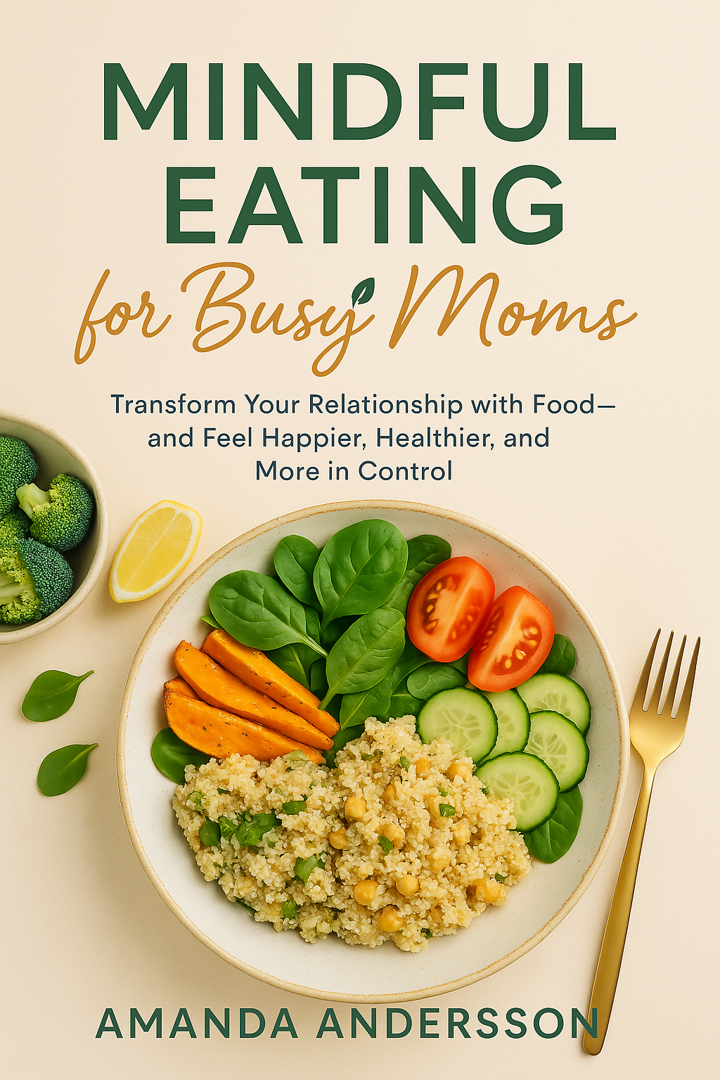 Ebook cover for Mindful Eating for Busy Moms